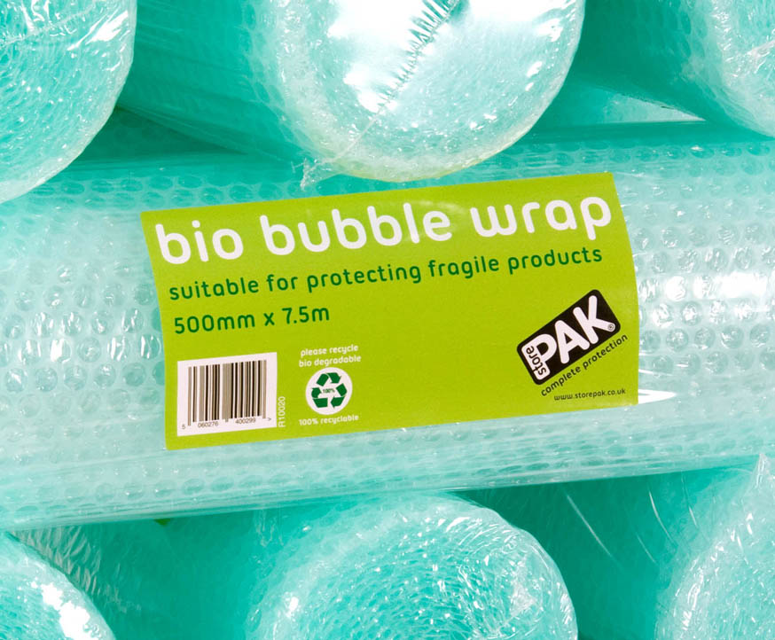 Bio Bubble Wrap 500mm x 7.5 Metres Retail Wholesale